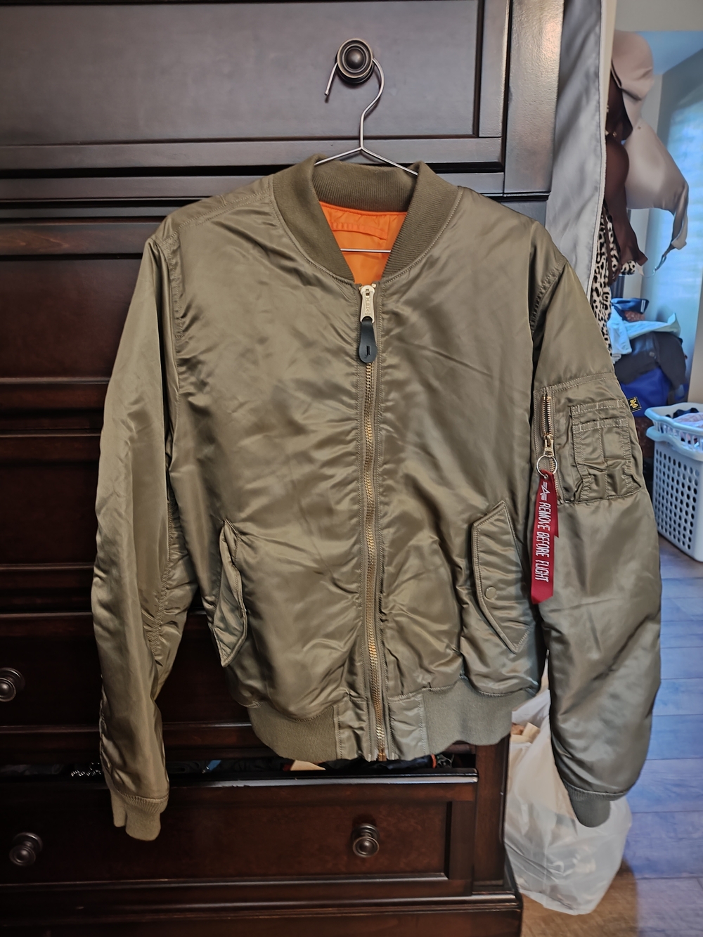 Alpha Industries Slim Fit Bomber XL